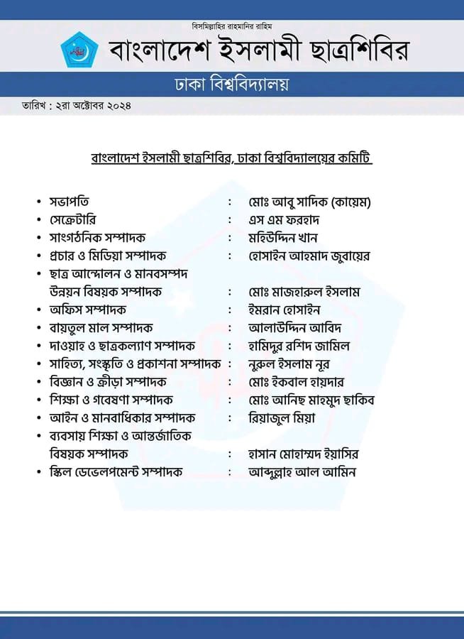 ঢাবিpublician todayছাত্রশিবিরেরpublician todayপূর্ণাঙ্গpublician todayকমিটিpublician todayপ্রকাশ