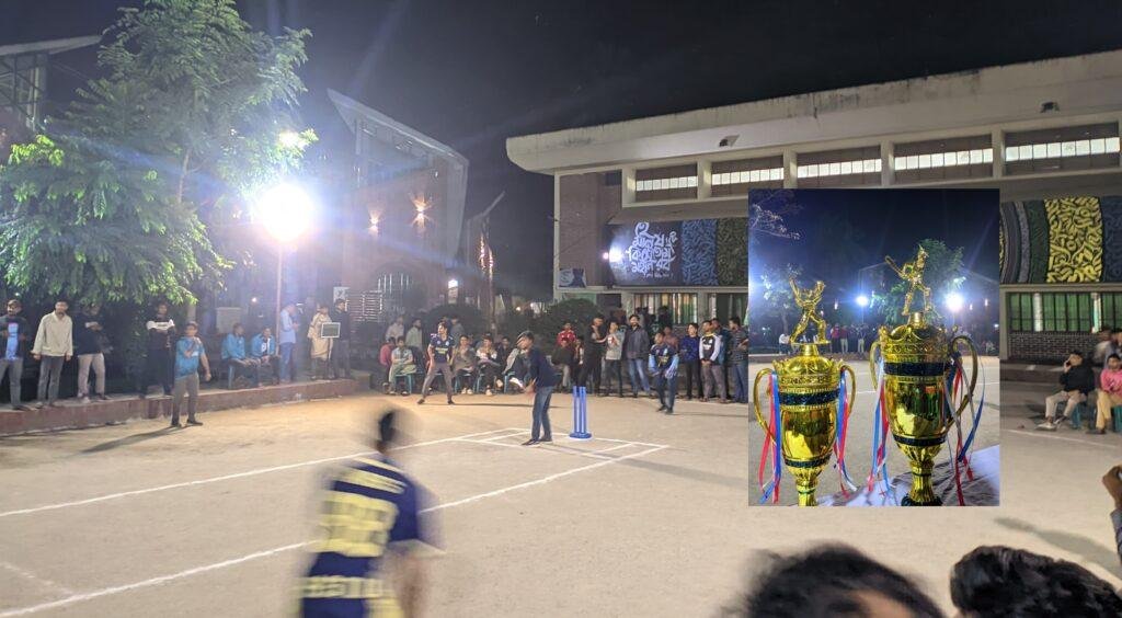 হাবিপ্রবিতে নবাগত ২৫ ব্যাচের শিক্ষার্থীদের নিয়ে ছাত্রদলের নাইট ক্রিকেট টুর্নামেন্ট আয়োজন।