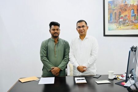 তারেক রহমানের সঙ্গে সাক্ষাতের পর' ছাত্রদলে যোগদান গকসু ভিপির