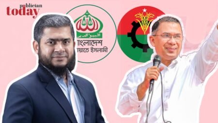 ঢাকা-১৭ আসনে পোস্টাল ভোটে তারেক রহমানকে ছাড়িয়ে এগিয়ে খালিদুজ্জামান