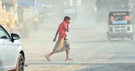 ঢাকার বাতাস আজ ‘অস্বাস্থ্যকর’